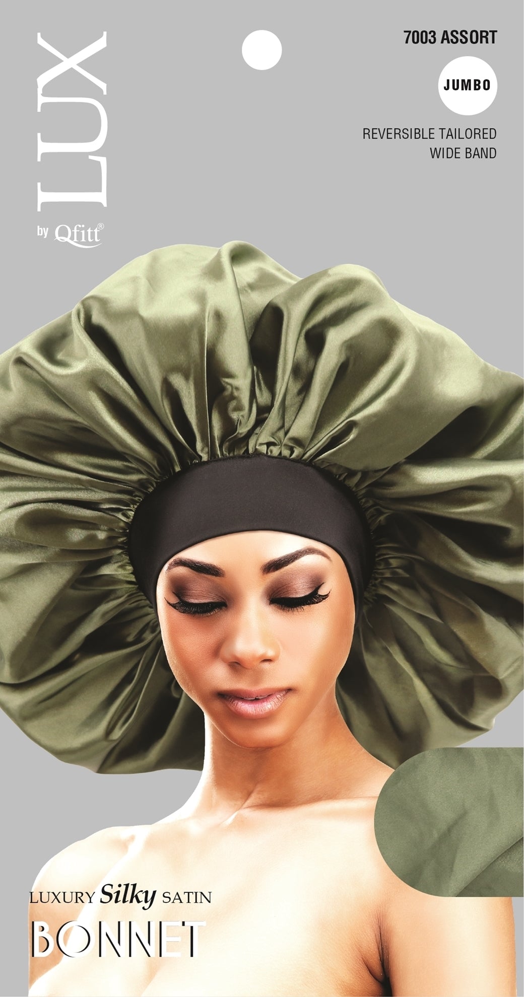 JUMBO Luxury Silky Satin Bonnet (COLORS WILL VARY) – Ensley Beauty