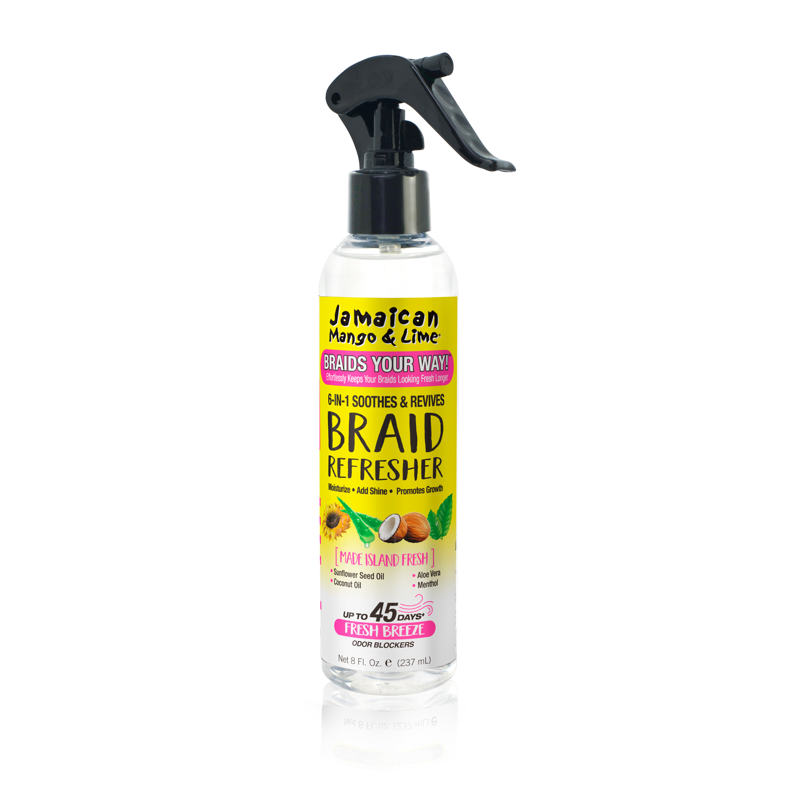 Jamaican Mango & Lime 6-in-1 Braid Refresher 8 oz