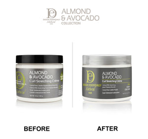 Design Essentials Natural Almond & Avocado Curl Stretching Cream 16oz