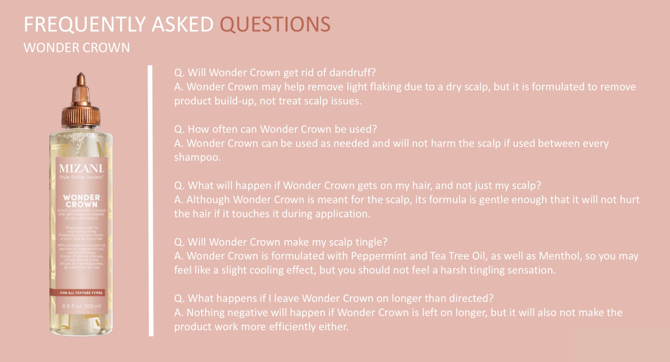 Mizani Wonder Crown Scalp Pre-Cleanse - Thumbnail 5