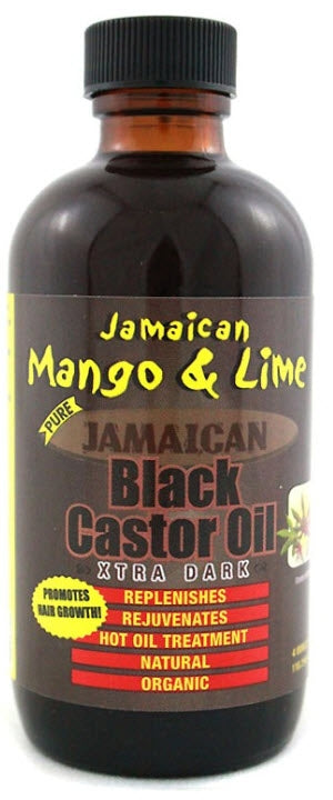 Jamaican Mango & Lime Xtra Dark Black Castor Oil 4oz