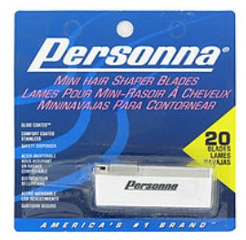 Personna Mini Hair Shaper Blades 20 Count
