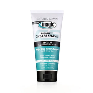 Magic Shave Razorless Cream Shave Regular 6oz