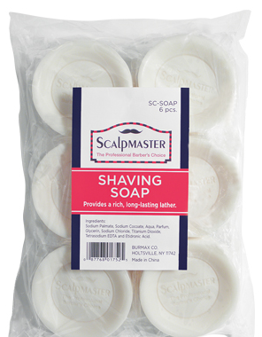Scalpmaster Shaving Soap 6pcs
