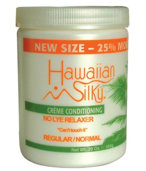 Hawaiian Silky Creme Conditioning No Lye Relaxer Regular 20 oz