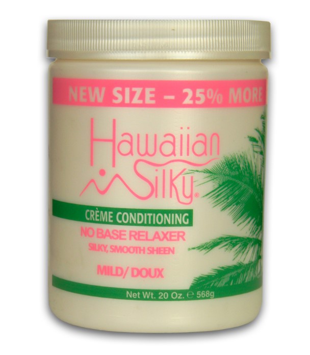 Hawaiian Silky No Base Relaxer Silky Smooth Sheen Mild 20 oz
