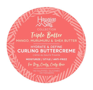 Hawaiian Silky Mango and Murumuru Curling Butter Creme 12 oz